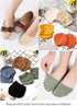 SATINIOR 8 Pairs Toe Topper Socks for Women, Mule Socks Half Toe Socks Toe Topper Liner Half Socks Cotton Socks Seamless...